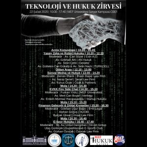 Speaking at the Technology and Law Summit at MEF University