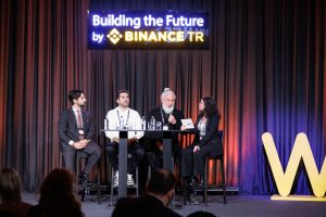 Webrazzi Fintech 2025 — Building the Future by Binance TR Sahnesi