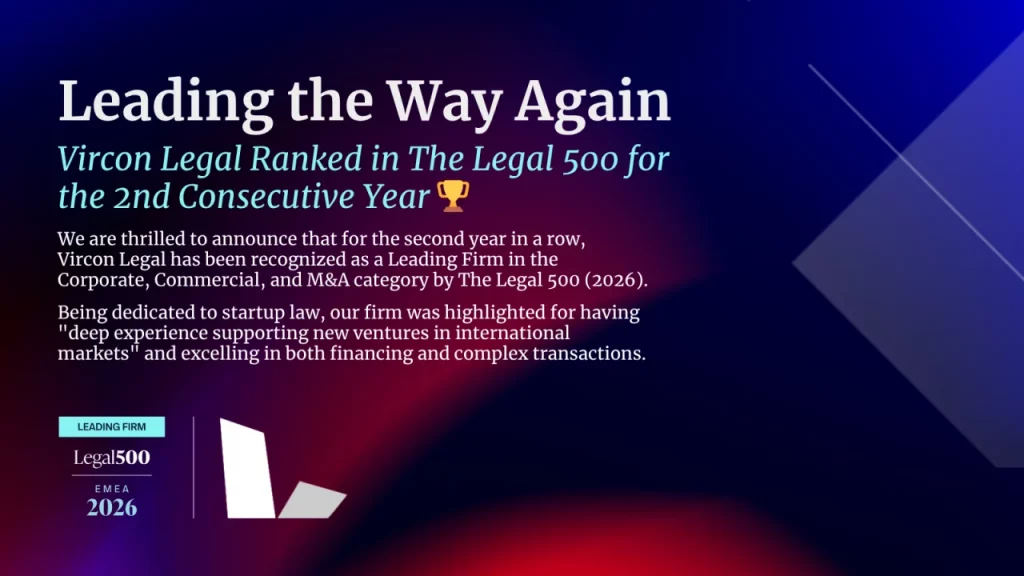 Leading the Way Again — Vircon Legal in The Legal 500 EMEA 2026 (2nd Consecutive Year)