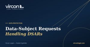 Vircon Legal — Handling Data-Subject Requests (DSAR) cover image