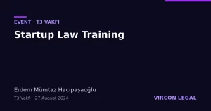 Startup Law Training