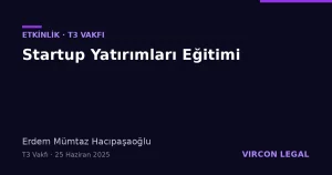 Startup Yatırımları Eğitimi