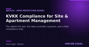 KVKK Compliance for Site & Apartment Management