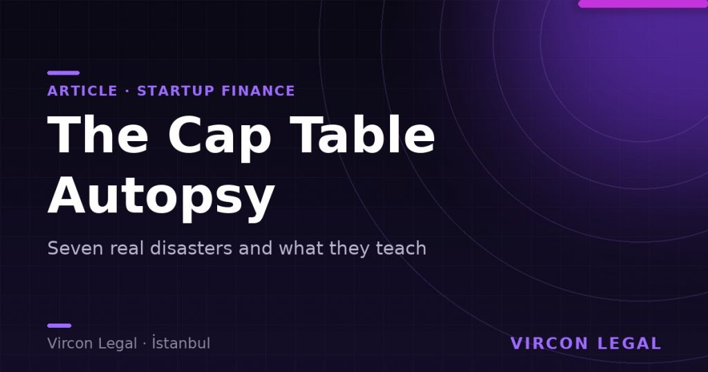 The Cap Table Autopsy: Seven Real Disasters