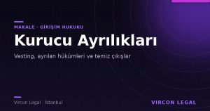 Girişimlerde Kurucu Ayrılıkları
