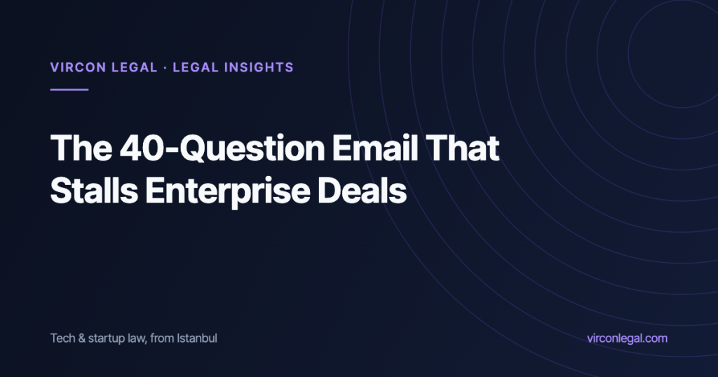 The 40-Question Email That Stalls Enterprise Deals: Answering AI Vendor Assessments Without Overpromising