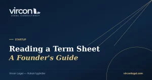 Vircon Legal — A Founder's Guide to Reading a Term Sheet cover image