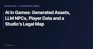 AI in Games: Generated Assets, LLM NPCs, Player Data and a Studio’s Legal Map
