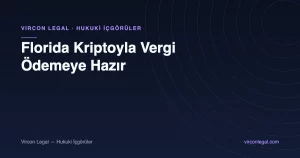 Florida Kriptoyla Vergi Ödemeye Hazır