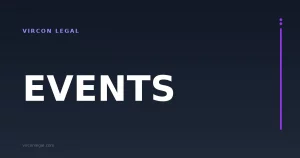 Vircon Legal — Events