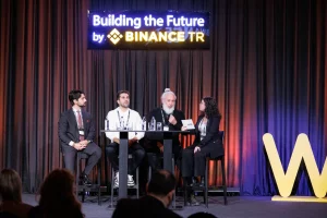 Webrazzi Fintech 2025 — Building the Future by Binance TR Sahnesi